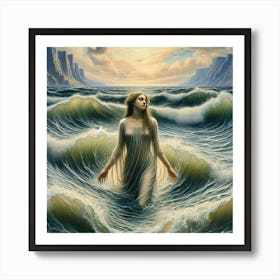 Angel Of The Sea Art Print