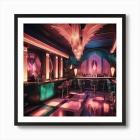 Deco Bar 6 Art Print