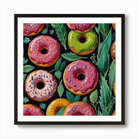 Default Donut Plant Art Print 0 Art Print