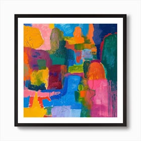 Modern Abstract Collection 102 Art Print