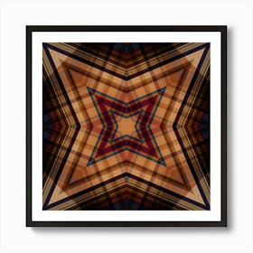 Star Abstraction Art Print