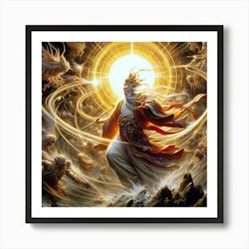 God Of The Sun Art Print