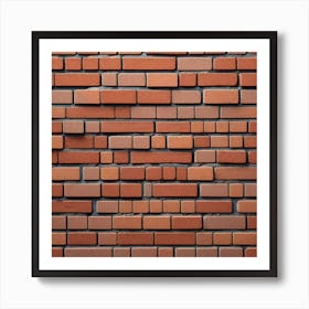 Brick Wall 10 Art Print