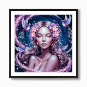 Powerful woman era Art Print