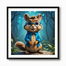 Alvin And The Chipmunks 18 Art Print