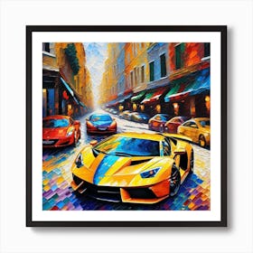 Lamborghini 79 Art Print