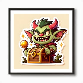 Troll 1 Art Print