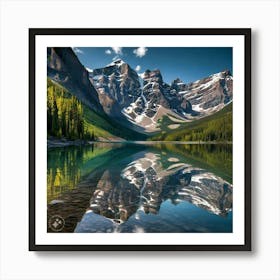 Beautiful scene of nature 1 Art Print