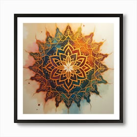 Mandala 4 Art Print