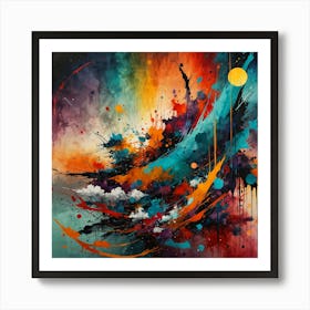 Abstract Painting 7 Art Print