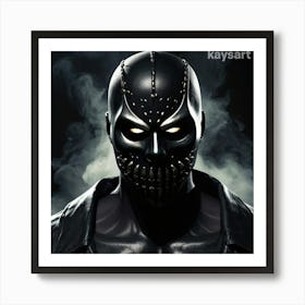 Mask Of The Devil Art Print