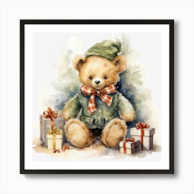 Teddy Bear Art Print