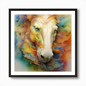 Horse Head Art Print