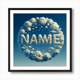 Clouds In The Sky 1 Art Print