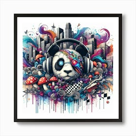 Panda 7 Art Print