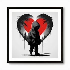 Albedobase Xl A Striking And Emotionally Charged Minimalist An 1 (1) Art Print