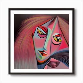 'The Woman' Art Print