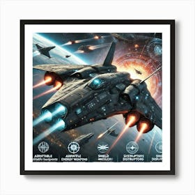 Eclipse Wraith Multi Role Fighter Converted Poster