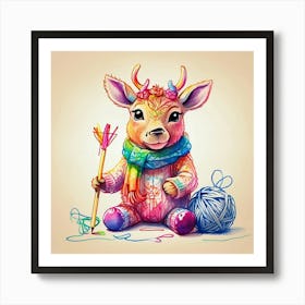 Teddy Bear 11 Art Print