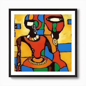 African Art #19 Art Print