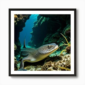 Eagle Ray 1 Art Print