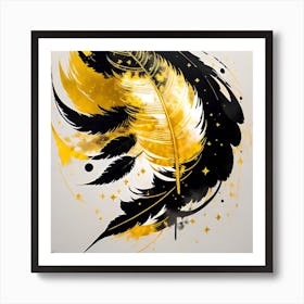 Feather Feather Feather 6 Art Print