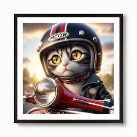 Meow Meow Art Print