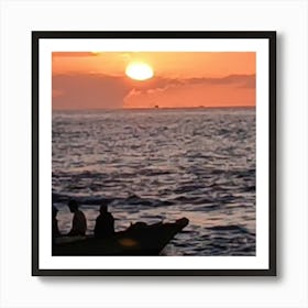 Sunset In Alexandria Art Print