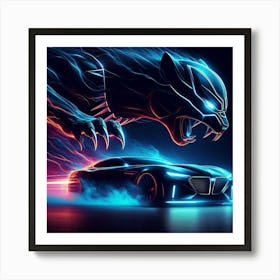 Black Panther 11 Art Print