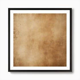 Grunge Texture On Coffee Color Background Art Print