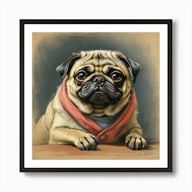 Pug!! 2 Art Print