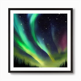 Aurora Borealis 1 Art Print