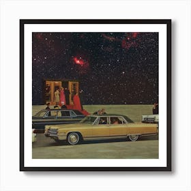 Space Caddy 7  Art Print