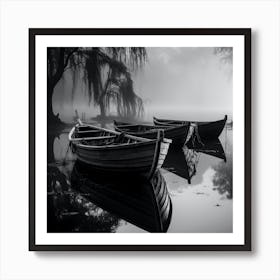 Boats Fine Art Posters By Csaba Fikker For Ai Art Depot 14 Art Print