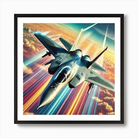 Vx F1 Toxic Wasp Aerial Agility Converted Art Print