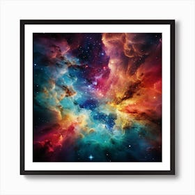 Nebula In Space 1 Art Print