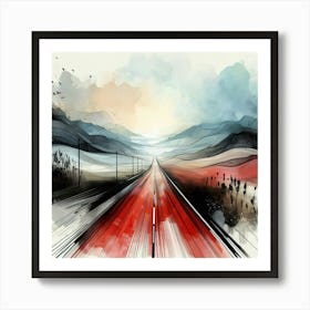 Road To Nowhere Art Print