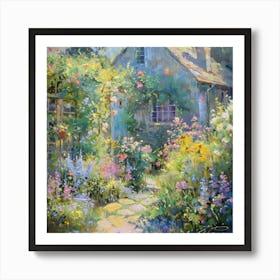 Nature Botanical Garden 4 Art Print