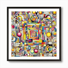 Abstract Painting 89 Art Print