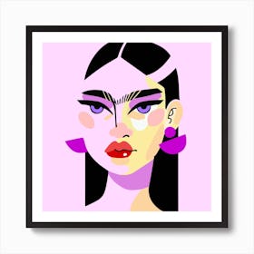 Asian Woman Art Print