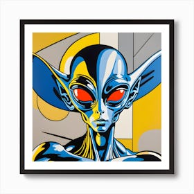 Alien 10 Art Print