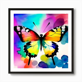 Colorful Butterfly 77 Art Print