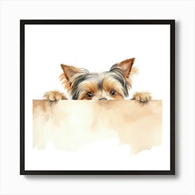 Yorkshire Terrier Dog 2 Art Print