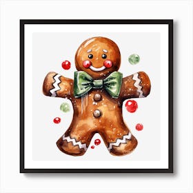 Gingerbread Man 21 Art Print