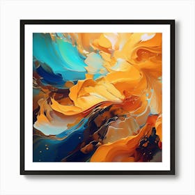 Abstract Painting 33 Art Print