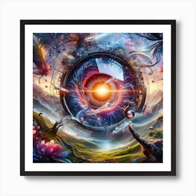 Eye Of The Universe Art Print