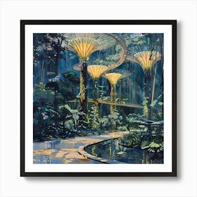 Singapore Gardens By The Bay 1 Art Print