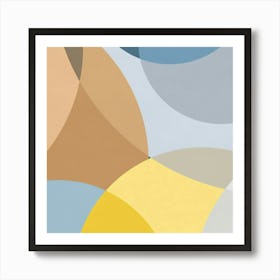 Abstract Circles Art Print