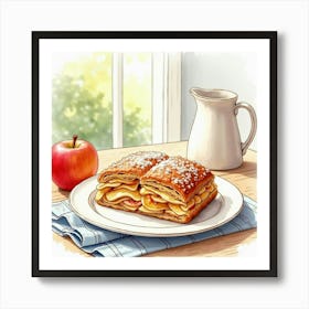 Apple Pie Art Print