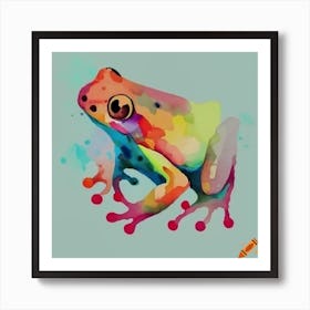 Craiyon 062522 Frog Art Print